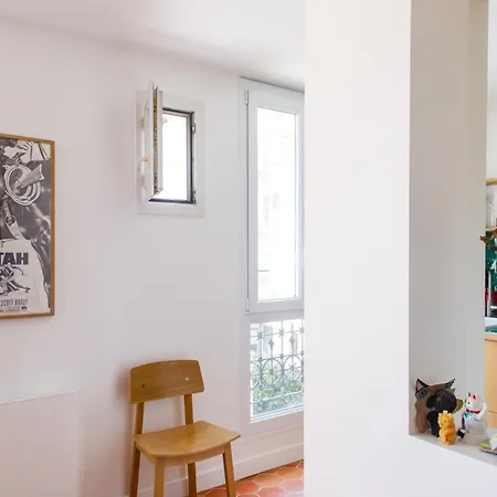 Appartement Bright & Artistic 1bd Buttes Chaumont Paris