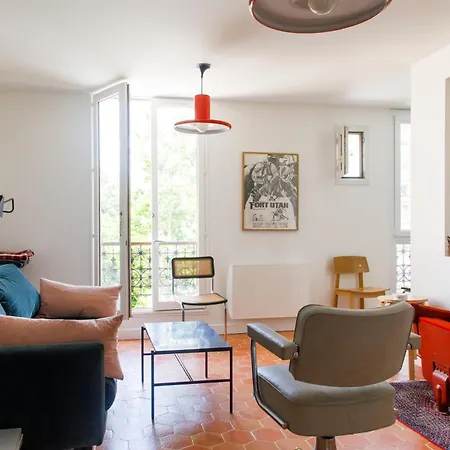 Appartement Bright & Artistic 1bd Buttes Chaumont *