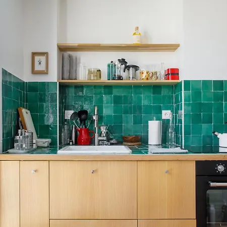 Appartement Bright & Artistic 1bd Buttes Chaumont Paris